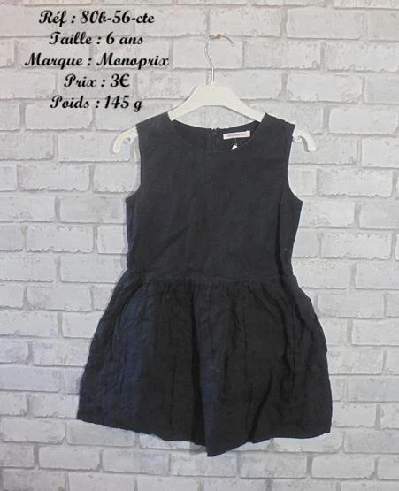 Robe 6 ans Monoprix (80b-56-cte)